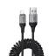 Hoco USB-C – Lightning töltőkábel X121 PD 27W 1,5 m fekete