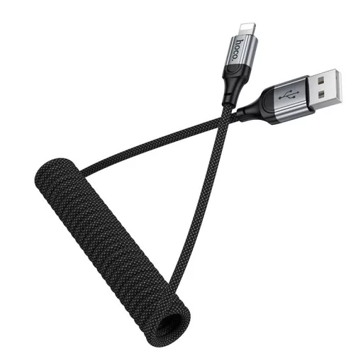 Hoco USB-C – Lightning töltőkábel X121 PD 27W 1,5 m fekete