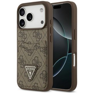   GUESS tok iPhone 17 Pro GUHCP17LP4TPW (4G Double Card Triangle) arany