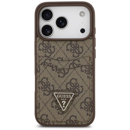 GUESS tok iPhone 17 Pro GUHCP17LP4TPW (4G Double Card Triangle) arany