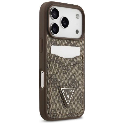 GUESS tok iPhone 17 Pro GUHCP17LP4TPW (4G Double Card Triangle) arany