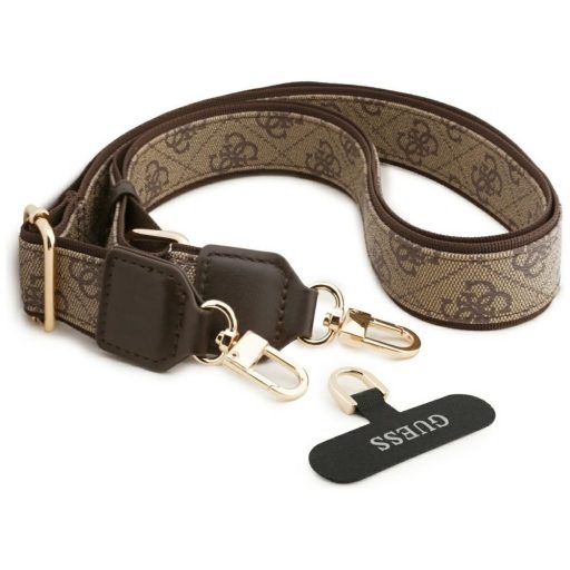 GUESS GUHMP17XP4G4DCSW MagSafe kompatibilis PU tok iPhone 17 Pro Max barna