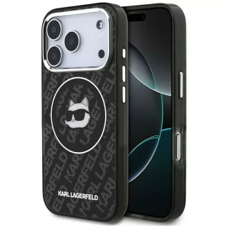   KARL LAGERFELD KLHMP17XHMKBCHOK MagSafe kompatibilis tok iPhone 17 Pro Max fekete