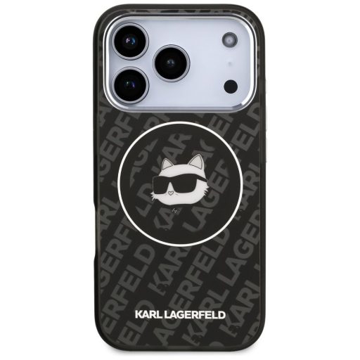 KARL LAGERFELD KLHMP17XHMKBCHOK MagSafe kompatibilis tok iPhone 17 Pro Max fekete