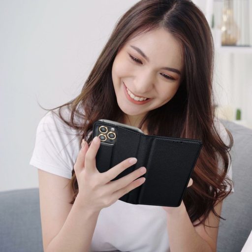 Smart Case Flip tok REALME 15T 5G fekete