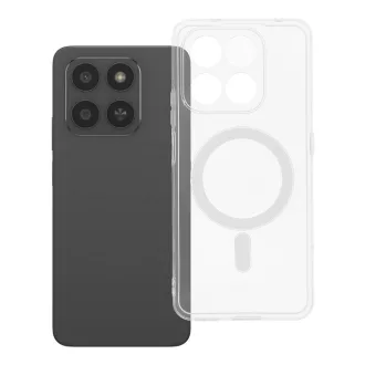   Clear tok 2 mm Honor 400 SMART (kameravédős)  Mag Cover Magsafe kompatibilis  átlátszó