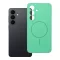 Szilikon tok 2 mm Samsung S26 PLUS  Magsafe kompatibilis menta