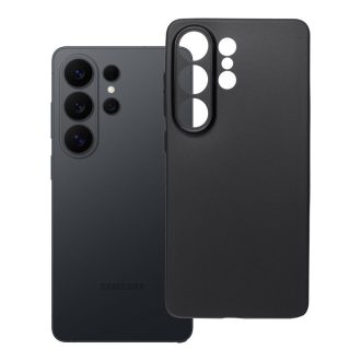 Ultravékony Matt szilikon tok Samsung S26 ULTRA  fekete