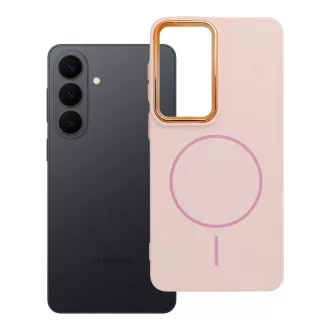   FRAME MAG COVER Tok Magsafe kompatibilis SAMSUNG S26 Plus púderrózsaszín