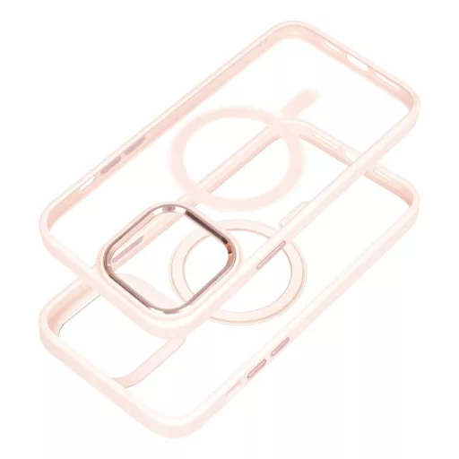 Color Edge Mag Cover tok Samsung S26 PLUS  Magsafe kompatibilis rózsaszín