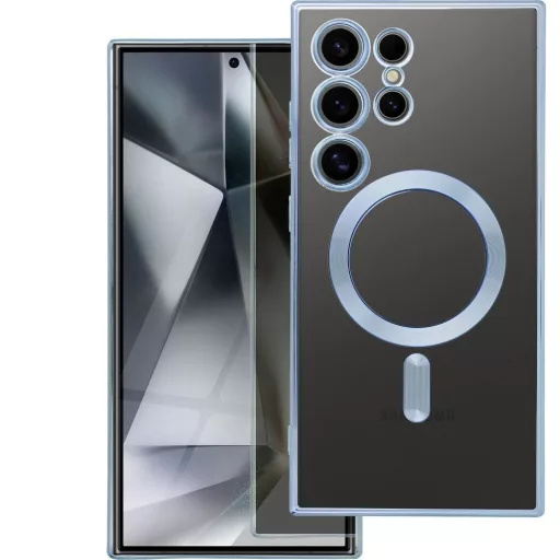 Electro Mag Cover tok Samsung S26  Magsafe kompatibilis kék