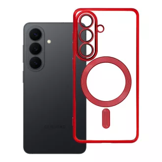   Electro Mag Cover tok Samsung S26  Magsafe kompatibilis piros