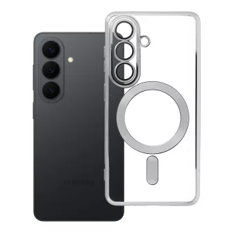   Electro Mag Cover tok Samsung S26  Magsafe kompatibilis ezüst