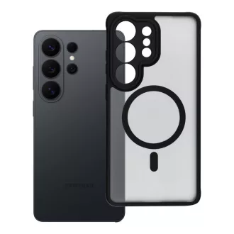   Full Matte Mag Cover tok Samsung S26 ULTRA  Magsafe kompatibilis fekete