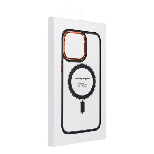 Color Edge Mag Cover tok Samsung S26 PLUS  Magsafe kompatibilis czarno fekete-arany