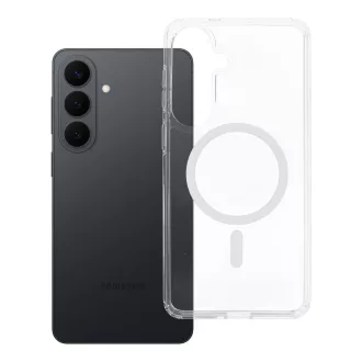   Forcell F-Protect Clear Hybrid Premium tok Samsung S26 PLUS  Magsafe kompatibilis átlátszó