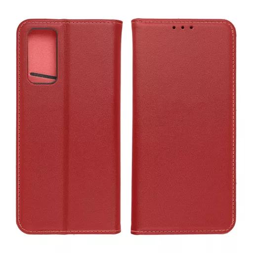 Smart Pro Leather bőrhatású flip tok SAMSUNG S26 Edge bordó