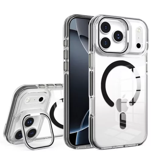 Lens Mag Cover tok kameralencsével Samsung S26  Magsafe kompatibilis fekete