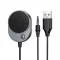 Hoco AUX Bluetooth autós vevő kábellel 3,5 mm jack E150 metál szürke