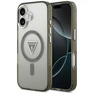   GUESS tok iPhone 17 Magsafe kompatibilis GUHMP17SHGTMLCGA (IML Gradient W/ Triangle Logo) khaki