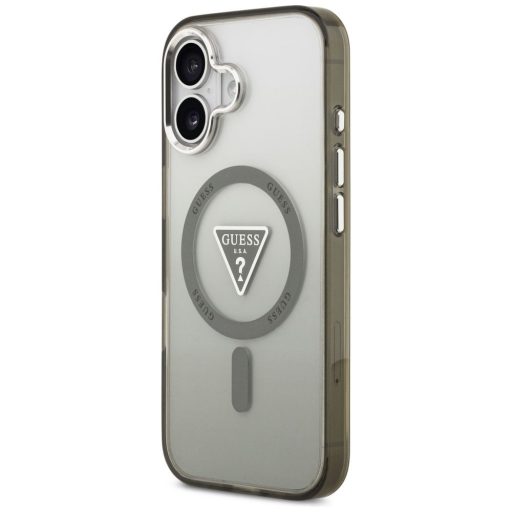 GUESS tok iPhone 17 Magsafe kompatibilis GUHMP17SHGTMLCGA (IML Gradient W/ Triangle Logo) khaki