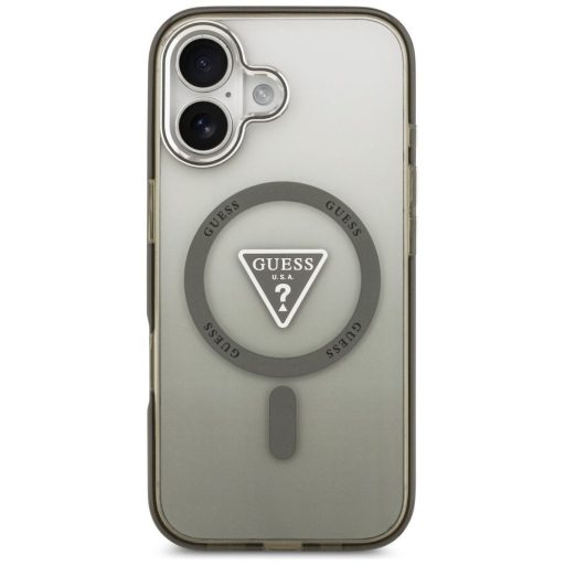 GUESS tok iPhone 17 Magsafe kompatibilis GUHMP17SHGTMLCGA (IML Gradient W/ Triangle Logo) khaki