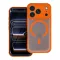 Full Matte Mag Cover tok iPhone 16 MagSafe kompatibilis narancs
