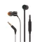 JBL vezetékes fülhallgató 3,5 mm jack T110 fekete