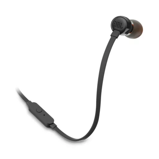 JBL vezetékes fülhallgató 3,5 mm jack T110 fekete