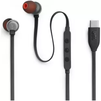 JBL vezetékes fülhallgató USB-C Tune 310C fekete