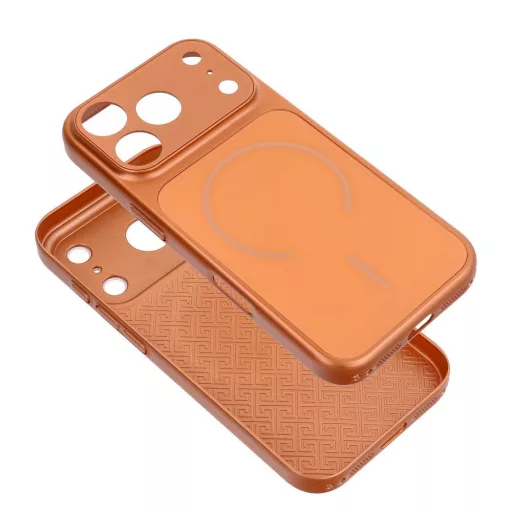 iPhone 11 PRO MAX tok Make 17 MagSafe kompatibilis narancssárga