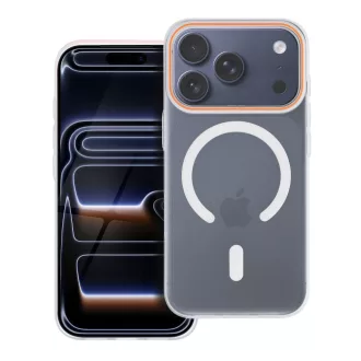   Go Orange Tok iPhone 17 PRO  Magsafe kompatibilis átlátszó