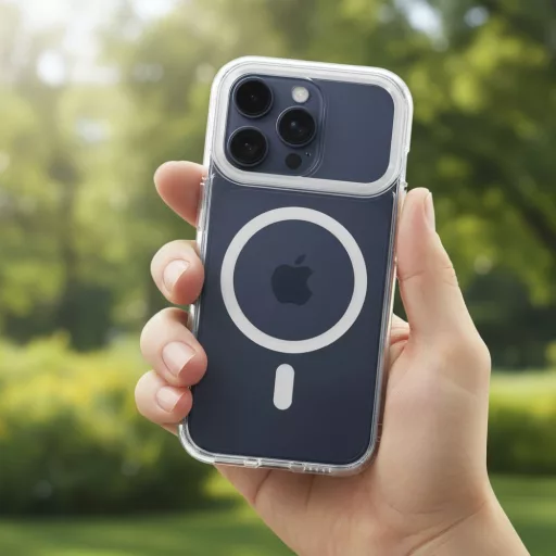 FRAME CLEAR HYBRID MAG COVER Tok Magsafe kompatibilis  iPhone 17 Air átlátszó