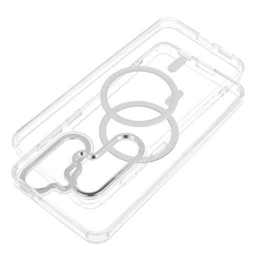 FRAME CLEAR HYBRID MAG COVER Tok Magsafe kompatibilis  XIAOMI Redmi 15 átlátszó