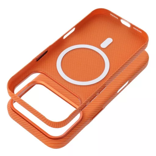 Kevlar tok iPhone 17 AIR  Magsafe kompatibilis narancssárga