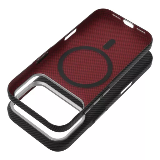iPhone 16 tok Kevlar MagSafe kompatibilis Fekete