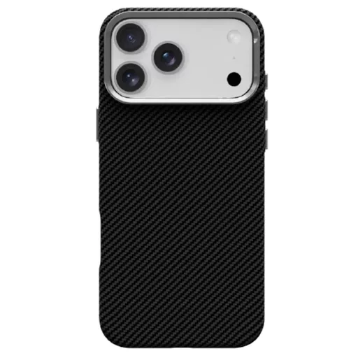 iPhone 16 PRO tok Kevlar MagSafe kompatibilis Fekete