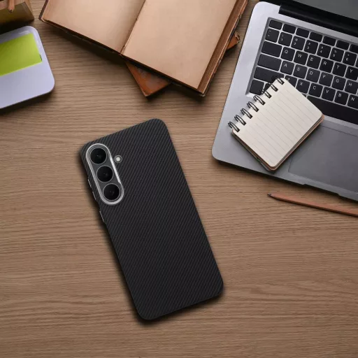 Kevlar tok Samsung A07  Magsafe kompatibilis fekete