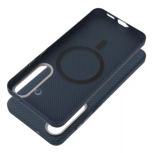Kevlar tok Samsung A36  Magsafe kompatibilis kék