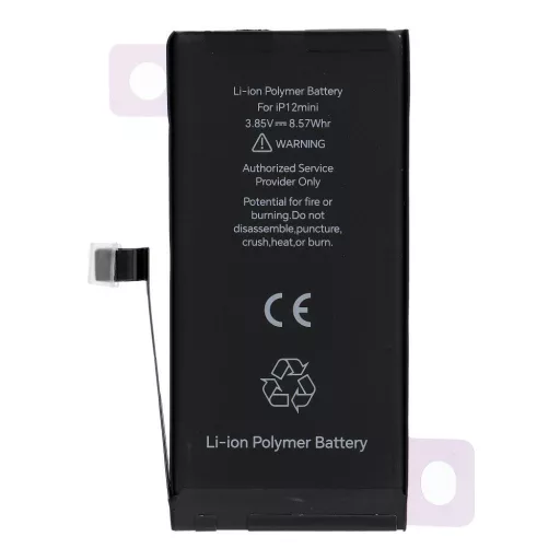 JCID programozható akkumulátor  iPhone 12 Mini 2227 mAh (standard kapacitás)