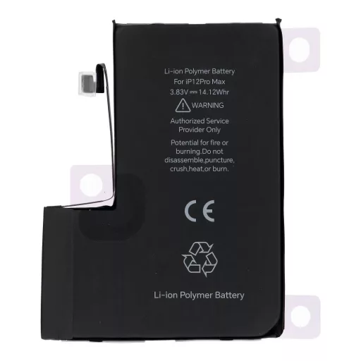 JCID programozható akkumulátor  iPhone 12 Pro Max 3687 mAh (standard kapacitás)
