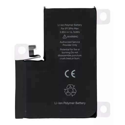 JCID programozható akkumulátor  iPhone 13 Pro Max 4352 mAh (standard kapacitás)