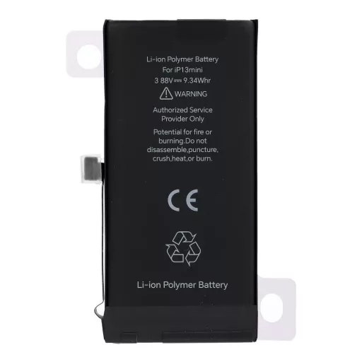 JCID programozható akkumulátor  iPhone 13 Mini 2406 mAh (standard kapacitás)
