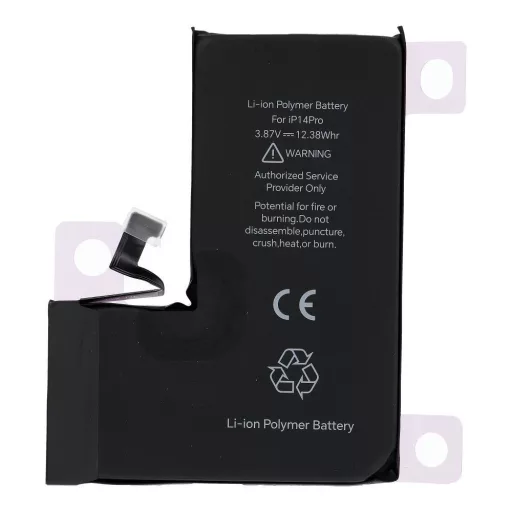 JCID programozható akkumulátor  iPhone 14 Pro 3200 mAh (standard kapacitás)