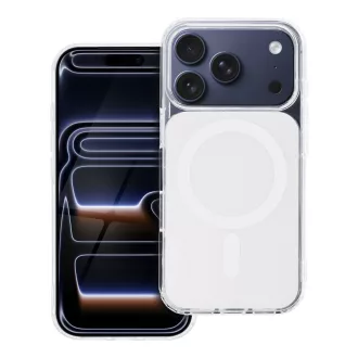   Clear Fusion Mag Cover tok iPhone 16  Magsafe kompatibilis fehér