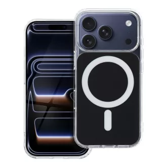   Clear Fusion Mag Cover tok iPhone 16 PRO MAX  Magsafe kompatibilis fekete