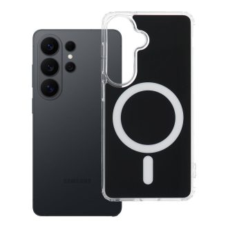   Clear Fusion Mag Cover tok Samsung S26  Magsafe kompatibilis fekete