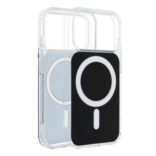 Clear Fusion Mag Cover tok Samsung S26  Magsafe kompatibilis fekete