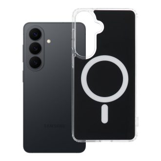   Clear Fusion Mag Cover tok Samsung S26 PLUS  Magsafe kompatibilis fekete