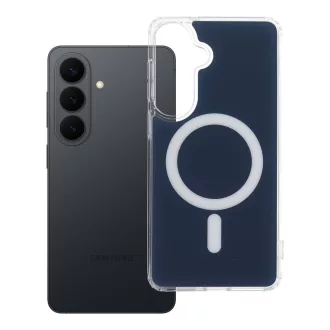   Clear Fusion Mag Cover tok Samsung S26 PLUS  Magsafe kompatibilis sötétkék